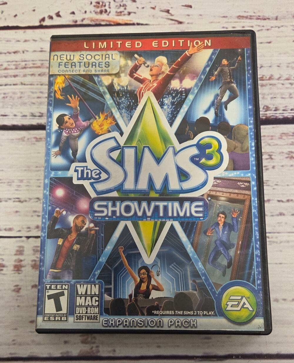 The Sims 3 Showtime Limited Edition Expansion Pack PC Mac Complete